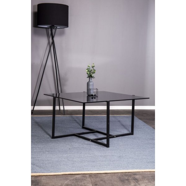 Couchtisch Bivo - Schwarz / Glas Couchtisch Bivo - Schwarz / Glas