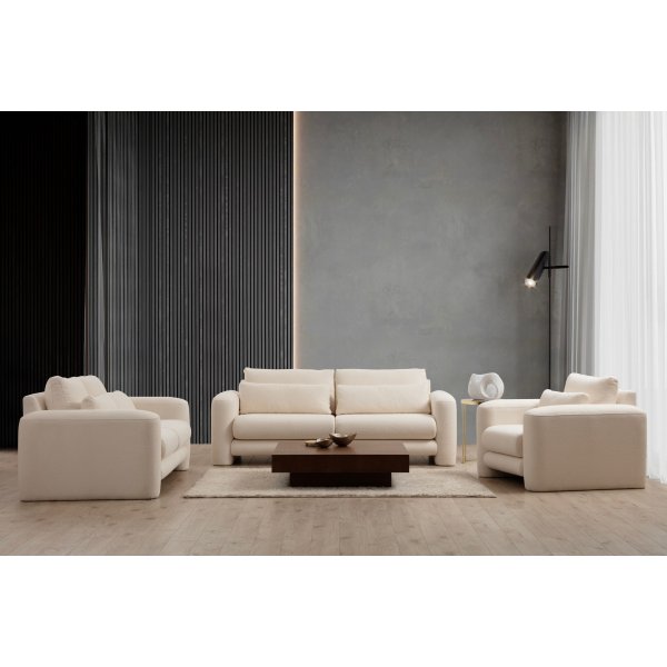 Suzy 2-Sitzer-Sofa - Creme Suzy 2-Sitzer-Sofa - Creme