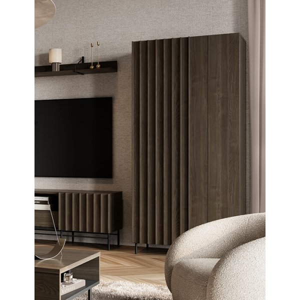 Piedmont-Garderobe - Portland-Esche/Schwarz