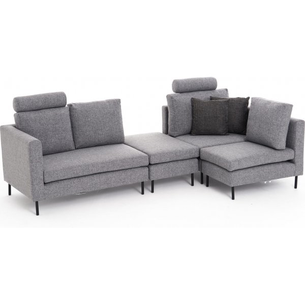 Modulares Sofa Mino - Grau