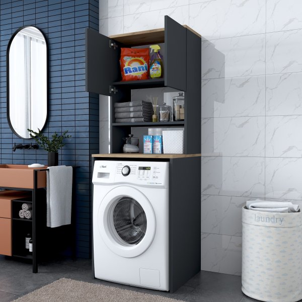 Waschmaschinenschrank mit Stauraum Waschmaschinenschrank mit Stauraum