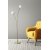 Rose Stehlampe - Gold/Wei