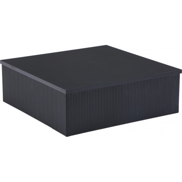 Lenox Couchtisch 90 x 90 cm - Schwarz