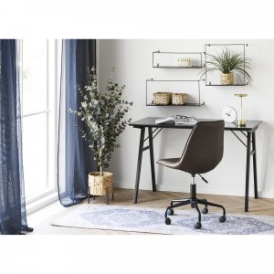 Vojens Schreibtisch 120 x 60 cm - Schwarz Vojens Schreibtisch 120 x 60 cm - Schwarz