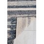 Teg Wollteppich - Marineblau/Grau