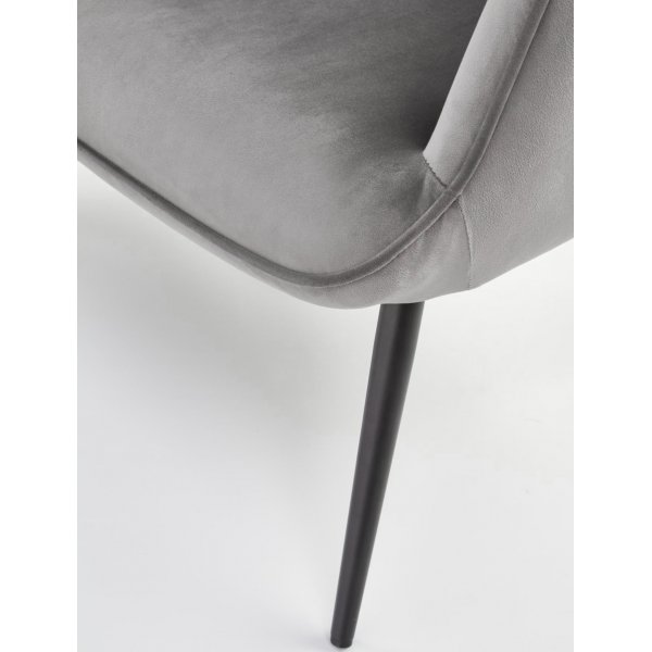 Sofa Ingeborg - Grau & Schwarz