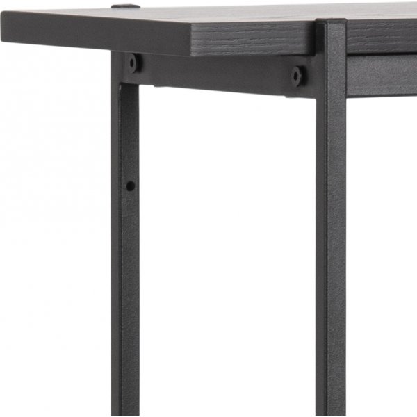 Bcherregal Angus 114 cm - Schwarz