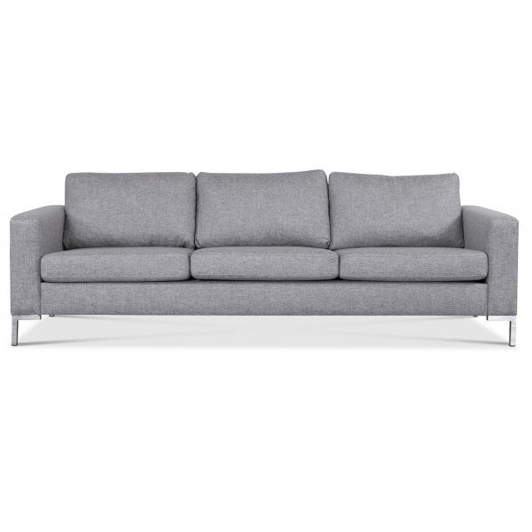 Nova 3-Sitzer Sofa - grauer Stoff