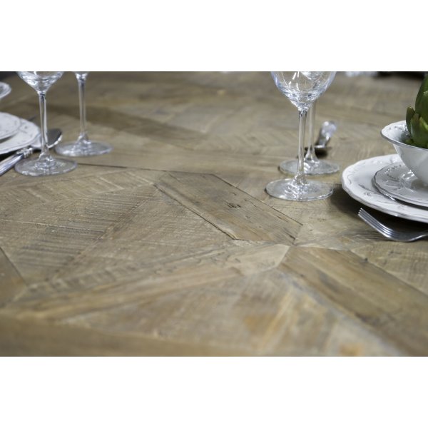 Tisch 280x100 cm rustikales Holz - Palma