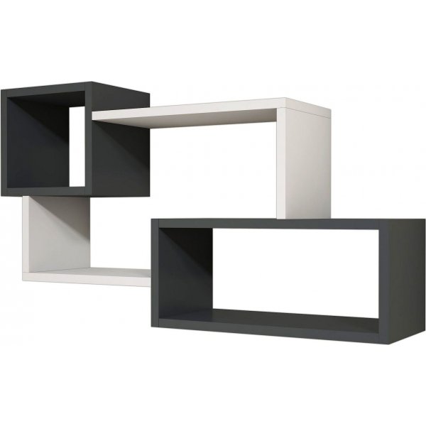 Afton Wandregal - Wei/Anthrazit