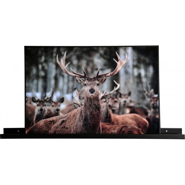 Frikk Bilderrahmen 120 cm - Schwarz lackierte Birke