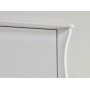 Barock-Kleiderschrank mit 2 Tren - Wei
