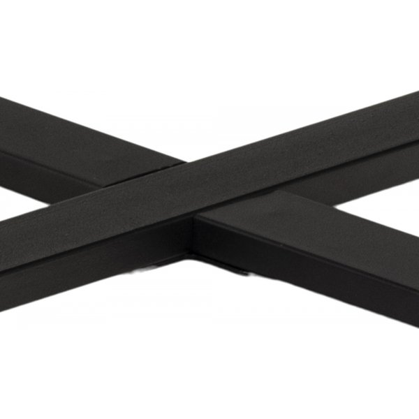 Amble Couchtisch 75 x 75 cm - Eiche/schwarz