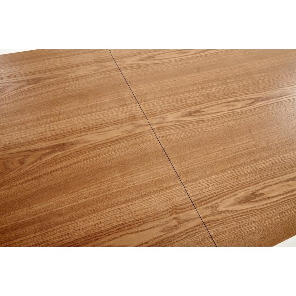 Errol Esstisch 180-240 x 90 cm - Eiche/Schwarz