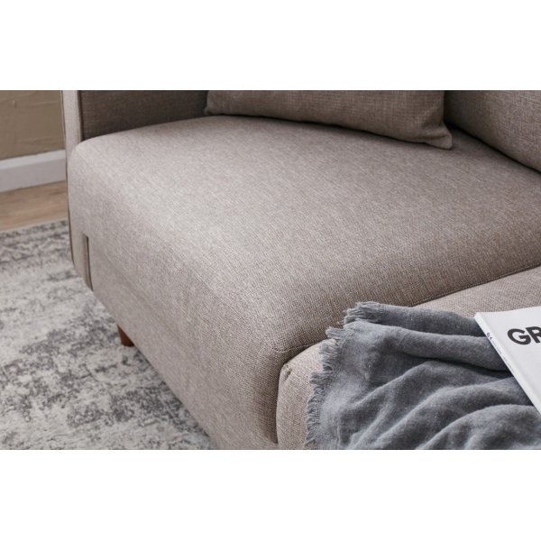 Eca 2-Sitzer-Sofa - Cremewei