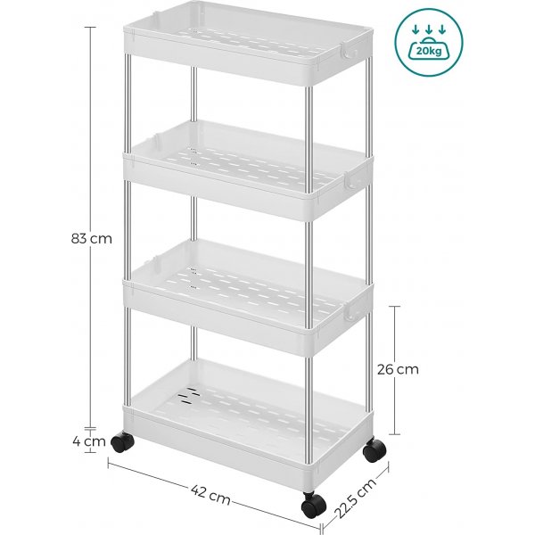 Criollo Kchenregal 86 cm - Wei