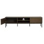 Inez TV-Bank aus braun gelter Eiche - Breite 180 cm