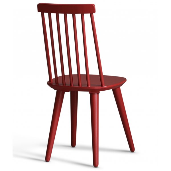 Roter Steckstuhl RAL3003 + M�belreinigung