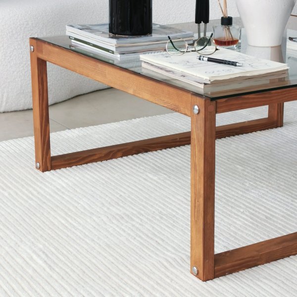 Via Couchtisch 90 x 90 cm - Holz Via Couchtisch 90 x 90 cm - Holz