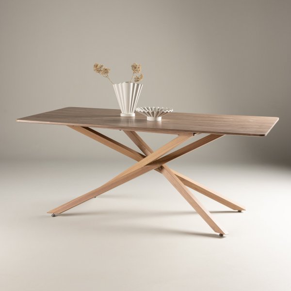 Piazza Esstisch 180 x 90 cm - Mocca