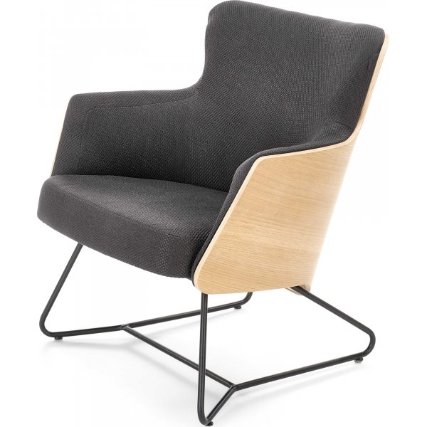 Sessel Relax - Grau & Eiche Sessel Relax - Grau & Eiche