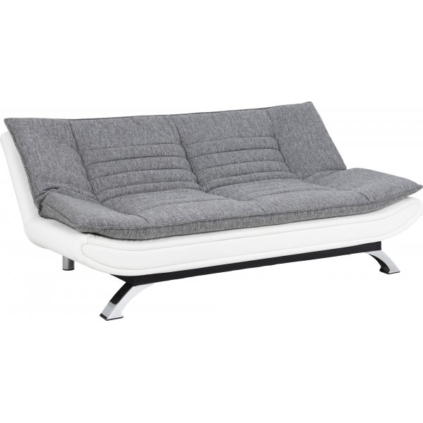 Faith Schlafsofa - Grau/weißes PU Faith Schlafsofa - Grau/weißes PU