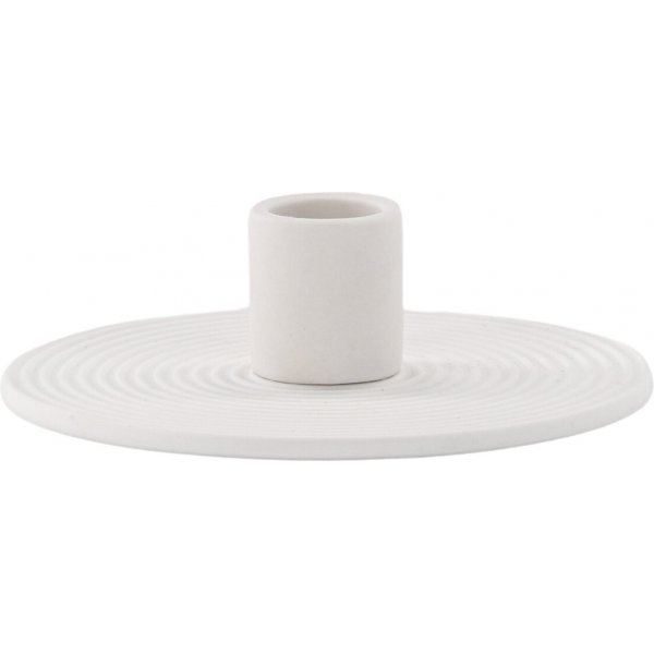 Durchmesser Kerzenständer 12 x 4 cm - Weiß Durchmesser Kerzenständer 12 x 4 cm - Weiß