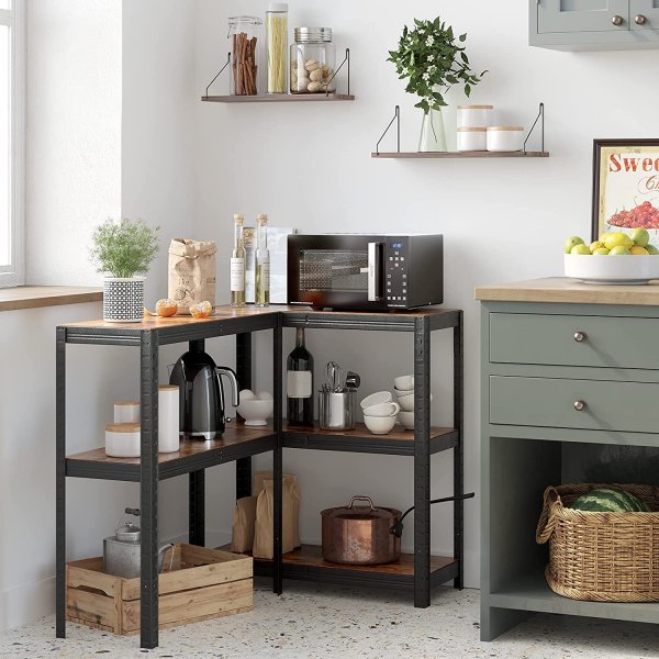 Galore Regal 150 cm - Schwarz/Braun