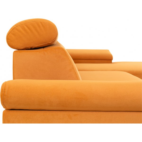 Santi Schlafsofa rechts - Orange