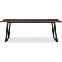 Esstisch Edge 240x90 - Fischgrte braun gebeizt