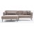 Revos Diwansofa links - Braun