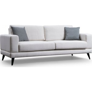 Nordisches 3-Sitzer-Sofa - Beige