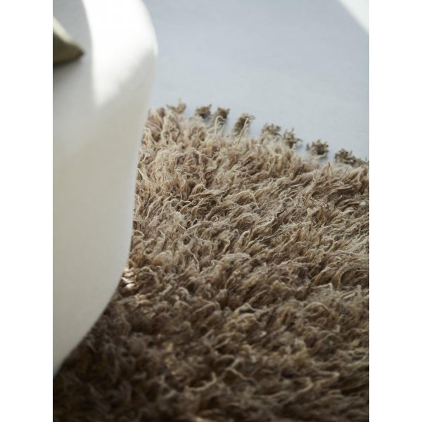 Dylan-Wollteppich - Beige