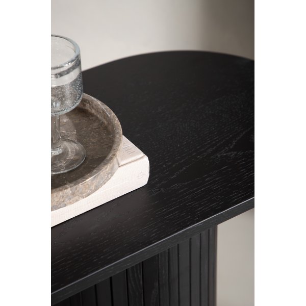 Bianca Konsolentisch 130 x 40 cm - Schwarz