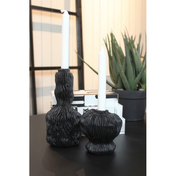 Bonnie Kerzenhalter - Schwarz