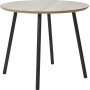 Aalst Couchtisch 55 cm - Schwarz/Beige