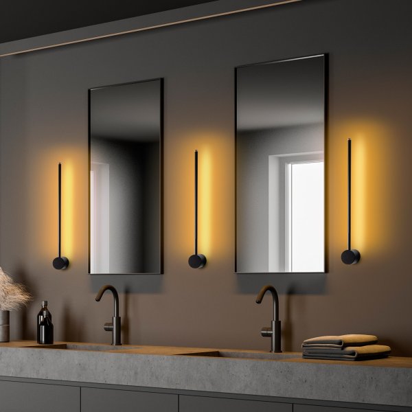 Glavo Wandleuchte 1 - Schwarz Glavo Wandleuchte 1 - Schwarz