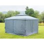 Athener Pavillon 400x300cm - Grau