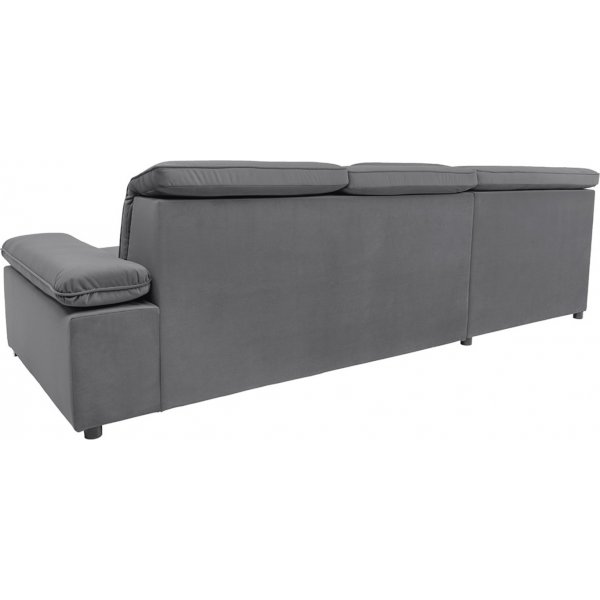 Darby Ecksofa links - Grau