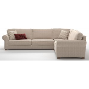 Ecksofa Panama - Creme