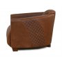 Heritage Clubsessel (Squares) - Anilin Leder