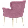 Paris-Sessel - Rosa/Gold
