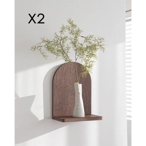 Rafa Wandregal 261 Walnuss