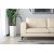 Aspen 3-Sitzer Sofa - Beige Samt + Mbelpflegeset fr Textilien