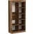 Akser Kleiderschrank - Heller Walnuss/Beige