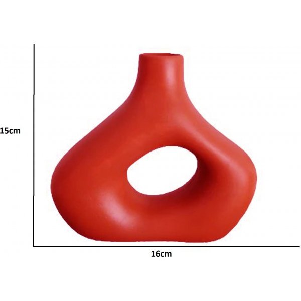 Formo Vase - Rot Formo Vase - Rot