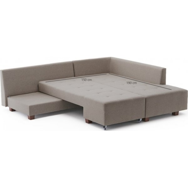 Ecksofa Manama - Creme
