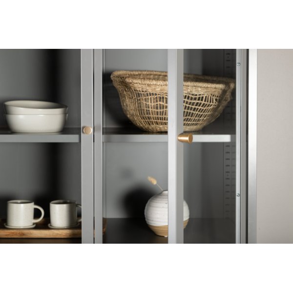 Torsns Vitrine - Hellgrau