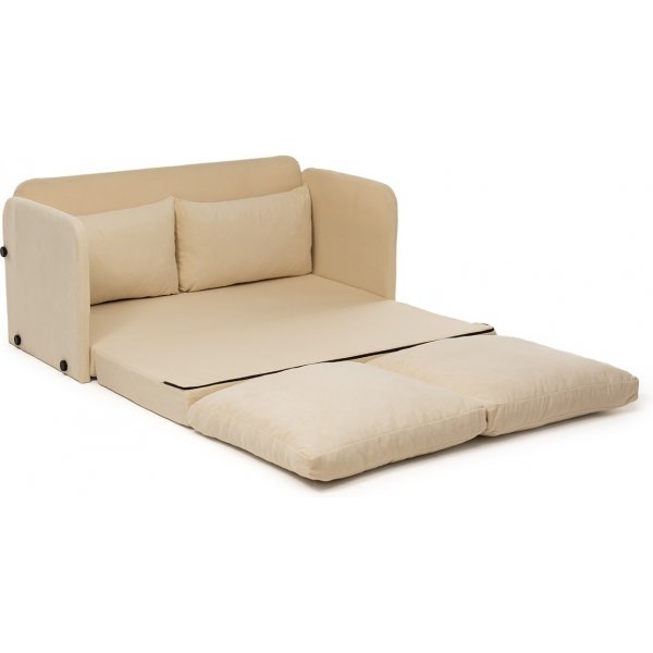 Saga 2-Sitzer-Schlafsofa XL - Creme Saga 2-Sitzer-Schlafsofa XL - Creme