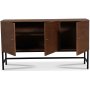 Carl Sideboard mit 3 Tren - braun gebeizte Eiche